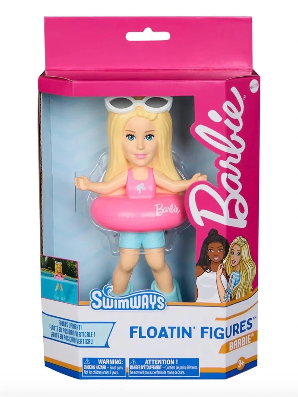 Barbie Swimways Floatin' Figure Floats On Its Own New in Box